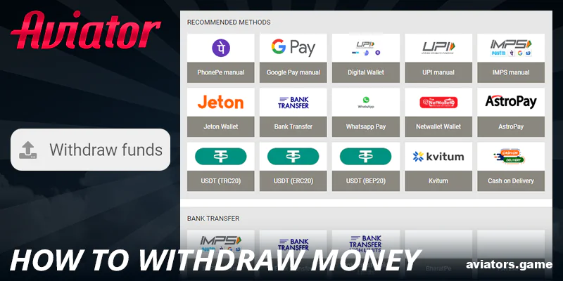 How to withdraw at Megapari Aviator for Indians