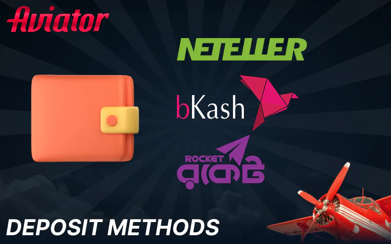 Deposit methods in Aviator game for Bangladeshi players