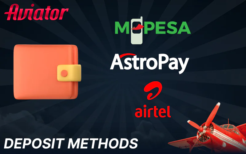 Deposit methods in Aviator game for Kenya players