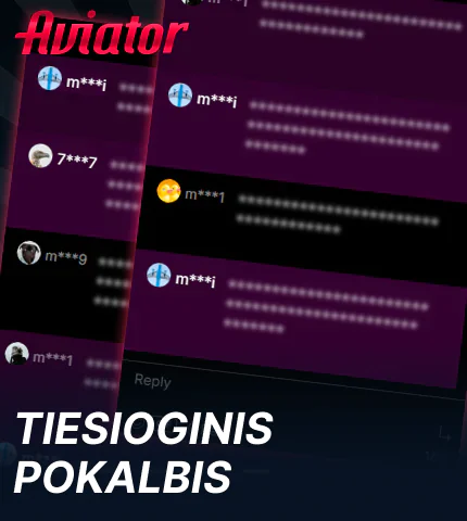 Internetinis pokalbis Aviator