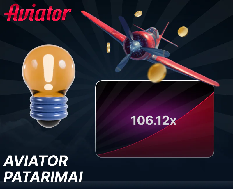 Aviator žaidimo patarimai