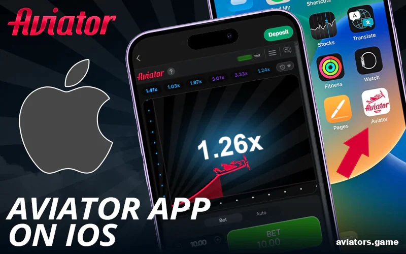 Download Aviator app on iOS