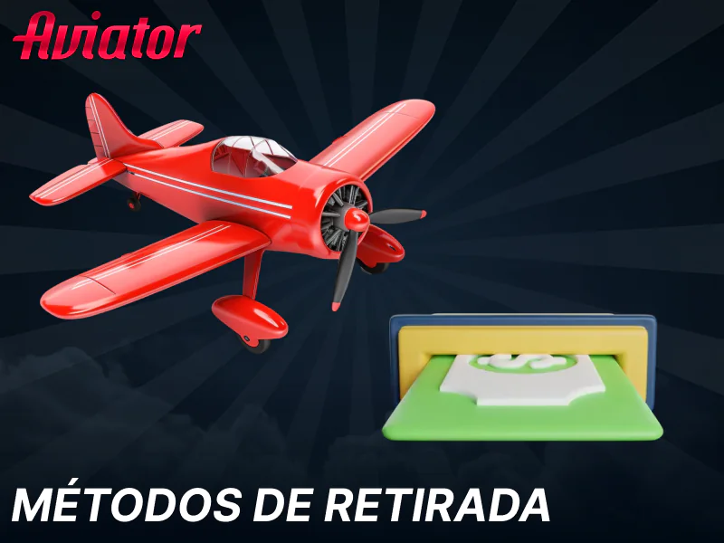 Métodos de retirada no jogo Aviator
