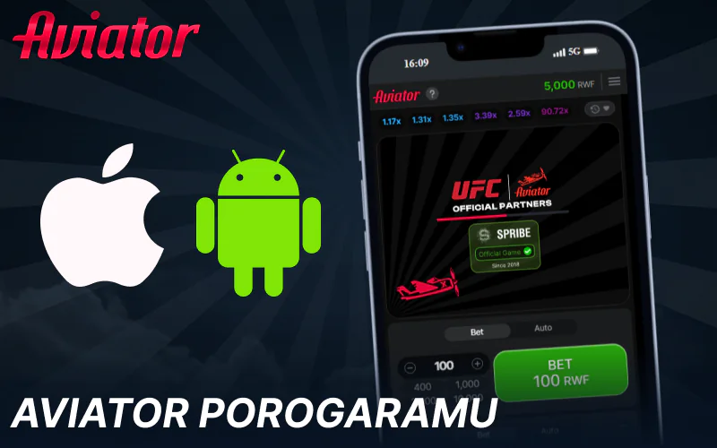 Porogaramu igendanwa ya Aviator kubakinnyi b'u Rwanda