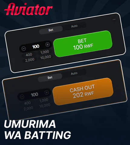 Umwanya wo gutega mumikino ya Aviator