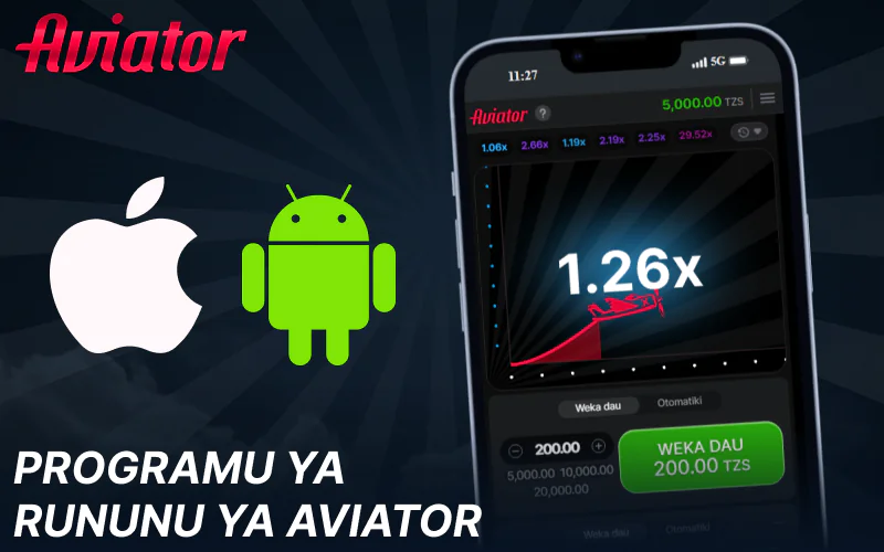 Programu ya simu ya Aviator kwa wachezaji wa Tanzania