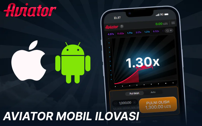 O'zbekistonlik qimor o'yinchilari uchun Aviator mobil ilovasi