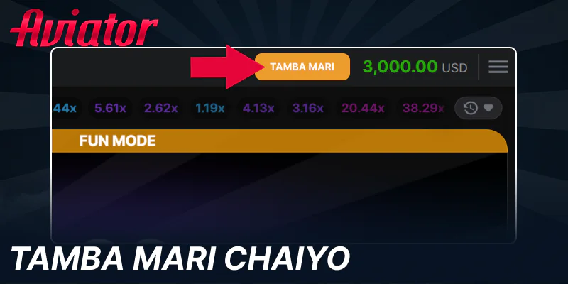 Batidza modhi yemari chaiyo muAviator