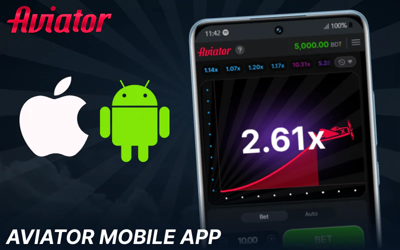 The App for Android and iOS to Gamble Aviator on the Go
