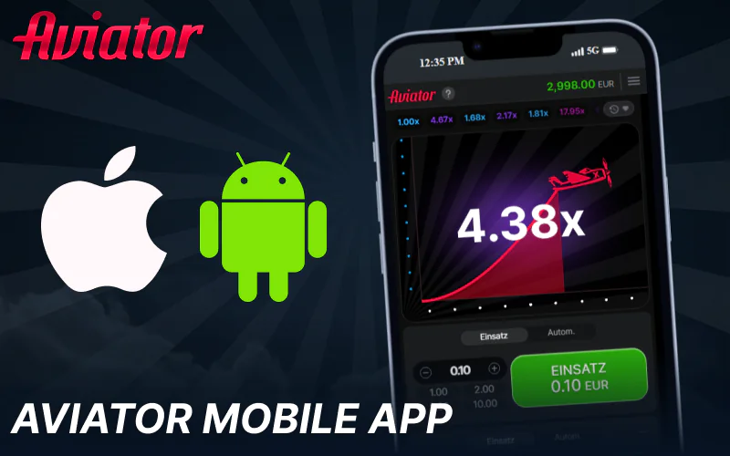 Aviator-App für Mobilgeräte