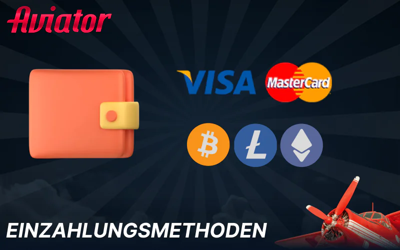 Einzahlungsmethoden im Aviator-Spiel