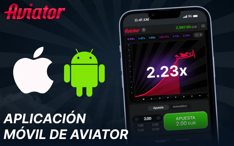 Aplicación móvil Aviator