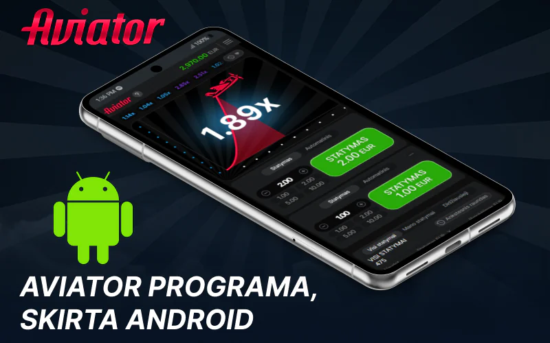 Atsisiųskite Aviator programą Android