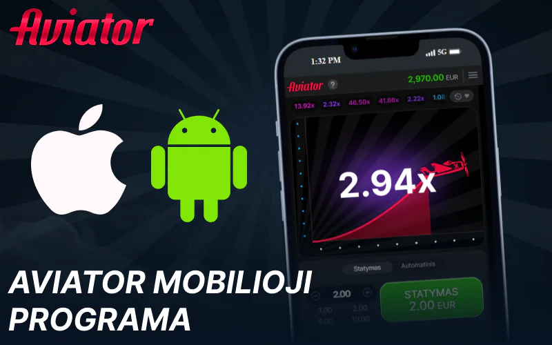 Aviator mobilioji programa