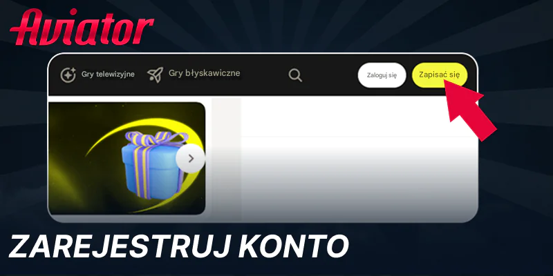 Zarejestruj swoje konto, aby grać w Aviator