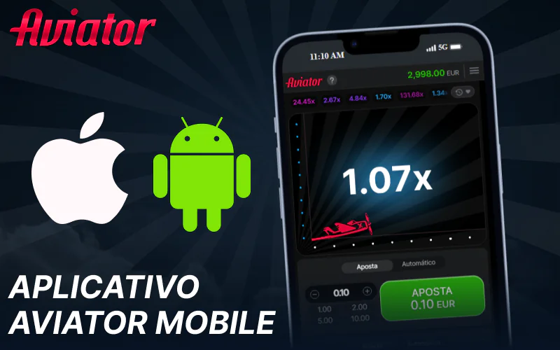 Aplicativo móvel Aviator