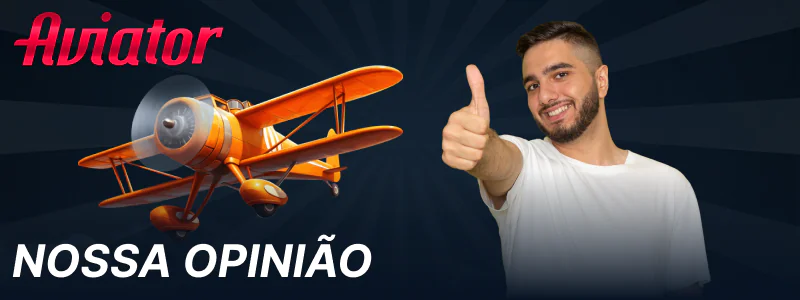 Impressão do jogo Aviator